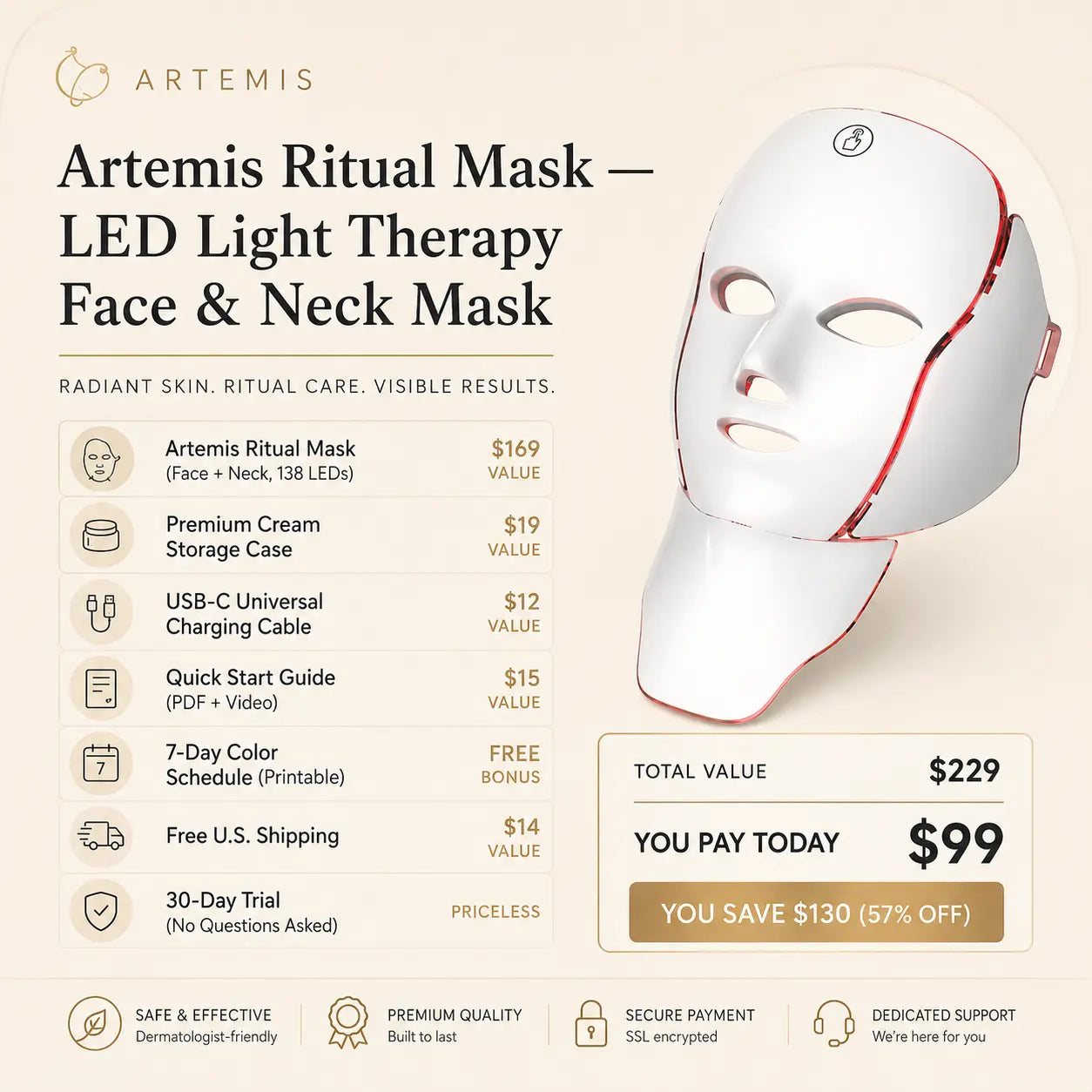 Artemis Ritual Mask