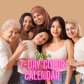 Your 7-Day Color Calendar